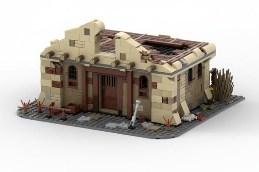 Mexican Cantina Building Kit | LEGO-Compatible MOC - 1