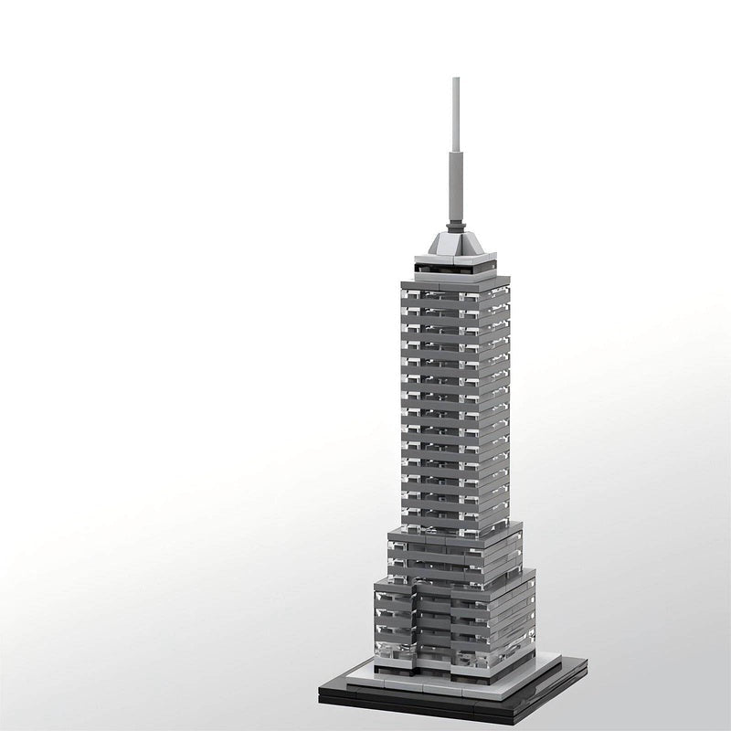 Mexico City Landmark Skyscraper Model Kit | 1:800 Urban Tower Building Set - 1