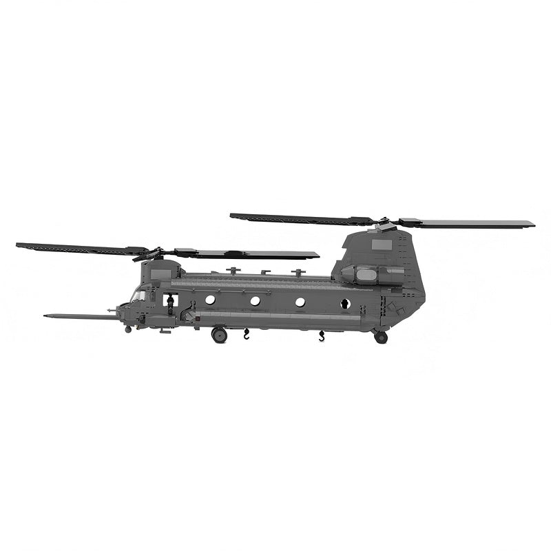 MH-47 Special Ops Chinook MOC Building Kit | 1:33 Helicopter Model - 1