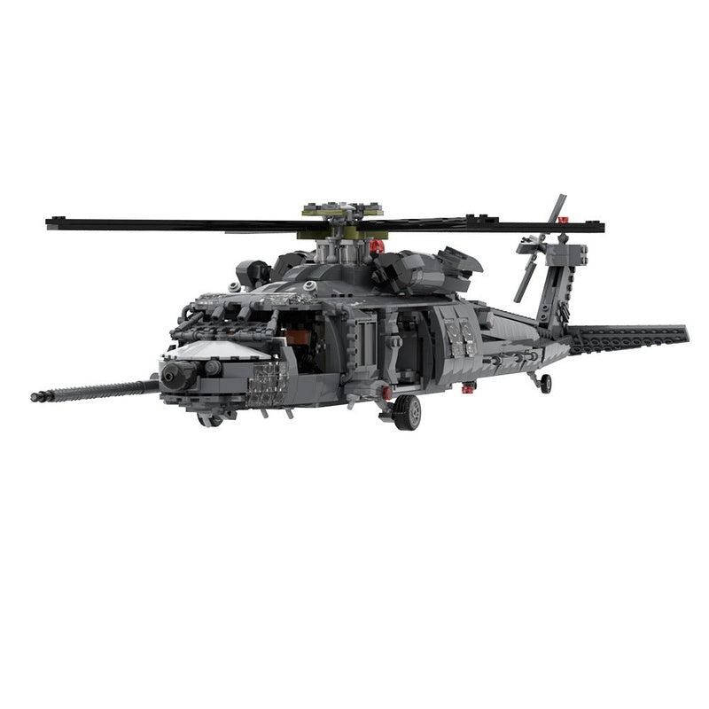 MH-60L Pave Hawk Helicopter MOC Building Kit | Military Aircraft Model - 1