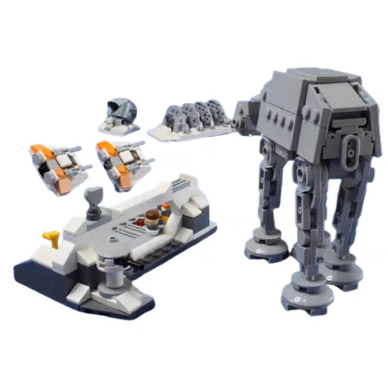 micro assault on hoth building set | star wars | moc-44946 - 1