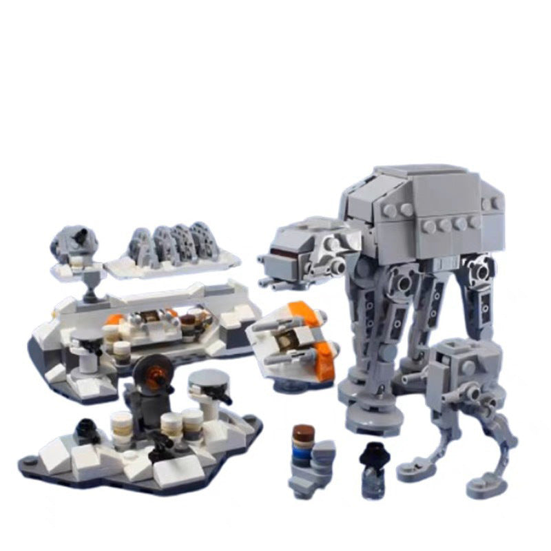 micro assault on hoth building set | star wars | moc-44946 - 3