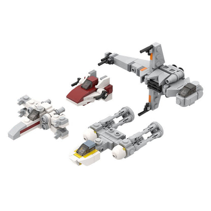 micro rebel starfighters building set | moc-32286 - 1