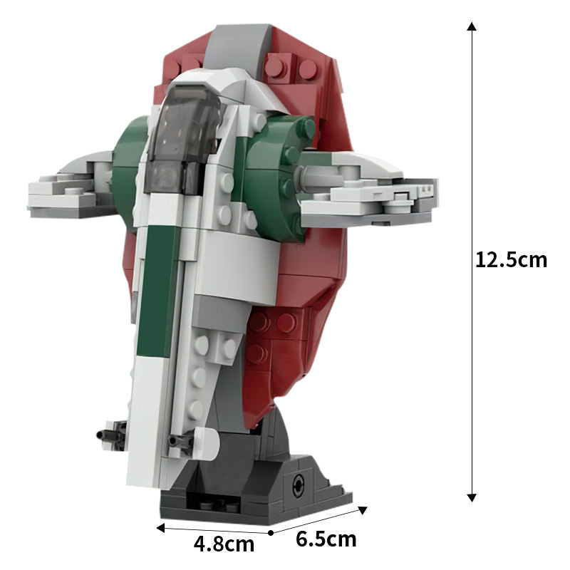 micro slave 1 building set | star wars | moc-35304 - 2