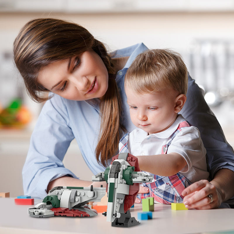 micro slave 1 building set | star wars | moc-35304 - 3