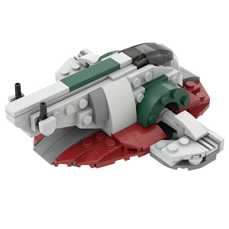 micro slave 1 building set | star wars | moc-35304 - 5