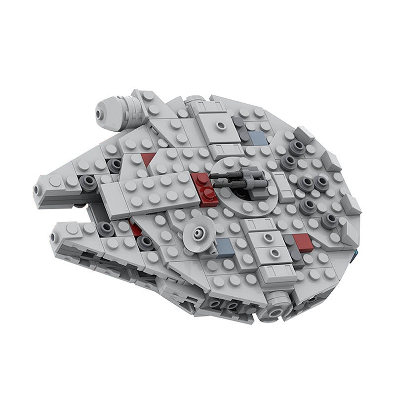 Micro Space Smuggler Ship Building Kit | LEGO-Compatible MOC - 1