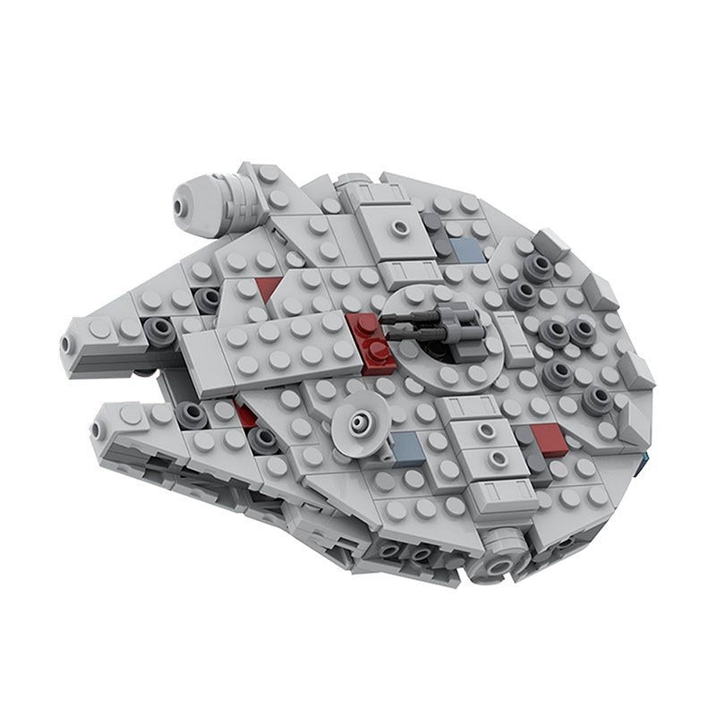 Micro Space Smuggler Ship Building Kit | LEGO-Compatible MOC - 2