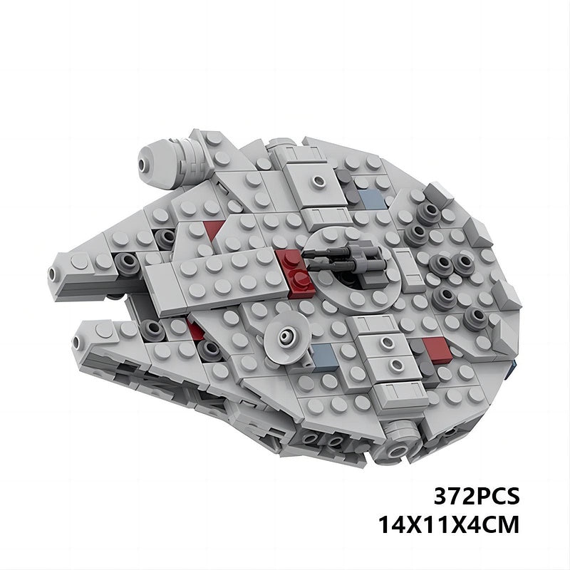 Micro Space Smuggler Ship Building Kit | LEGO-Compatible MOC - 3