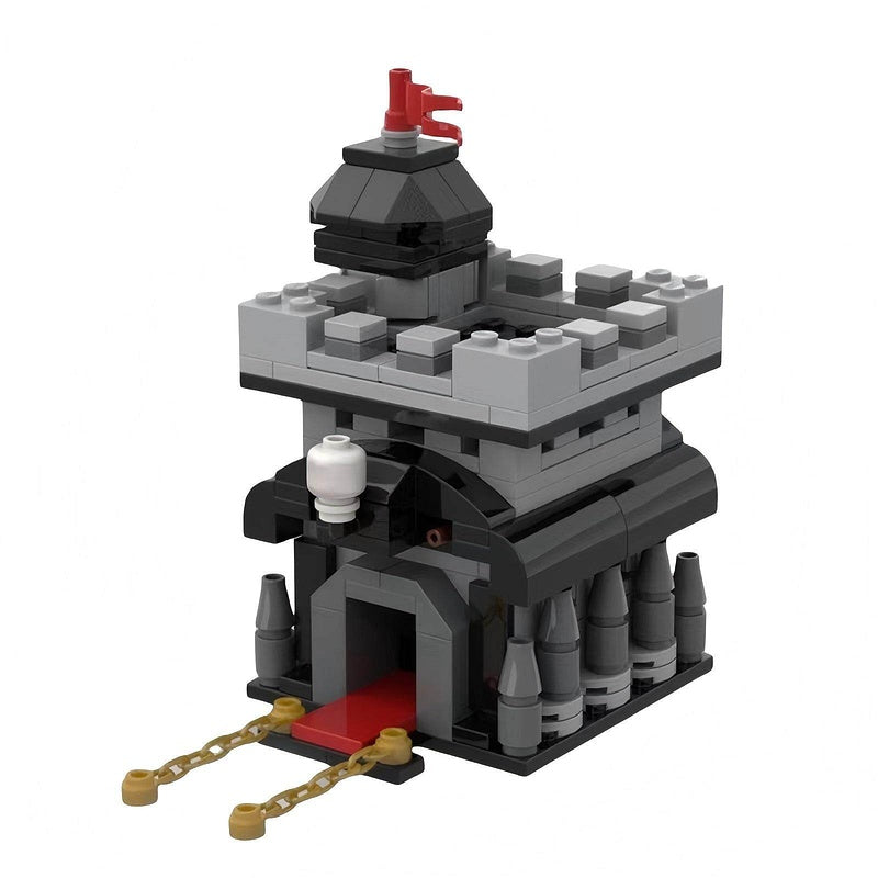 Micro Strategy Base Town Hall 1-16 Building Kit | LEGO-Compatible MOC - 13