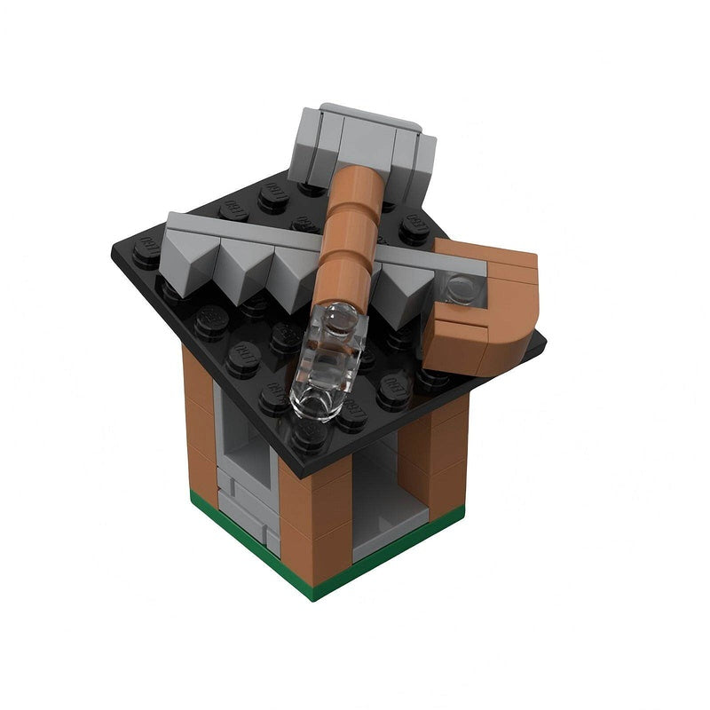 Micro Strategy Base Town Hall 1-16 Building Kit | LEGO-Compatible MOC - 2