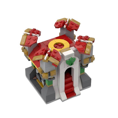 Micro Strategy Base Town Hall 1-16 Building Kit | LEGO-Compatible MOC - 20
