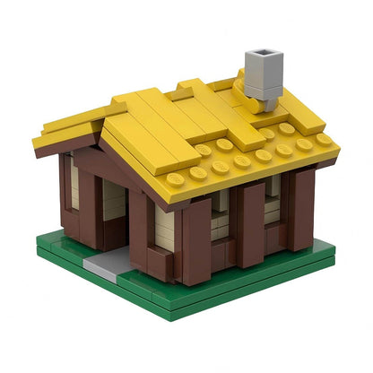 Micro Strategy Base Town Hall 1-16 Building Kit | LEGO-Compatible MOC - 5