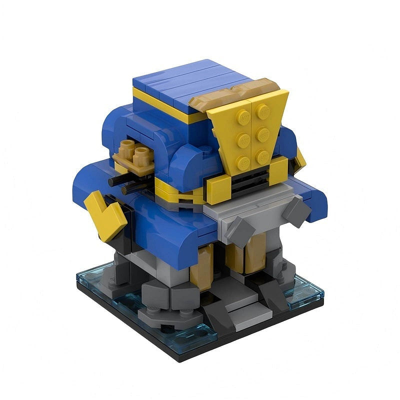 Micro Strategy Base Town Hall Lv1-16 MOC Building Kit | Tactical Base Model - 17