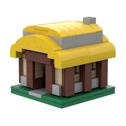 Micro Strategy Base Town Hall Lv1-16 MOC Building Kit | Tactical Base Model - 8