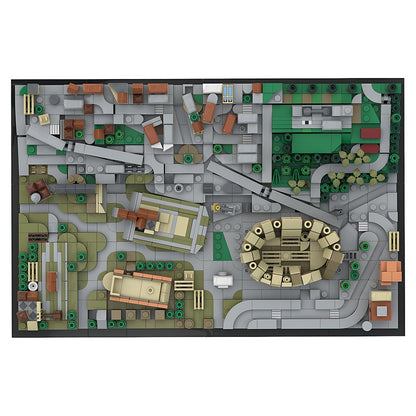 Microscale Rome Cityscape With Colosseum MOC Building Kit - 2