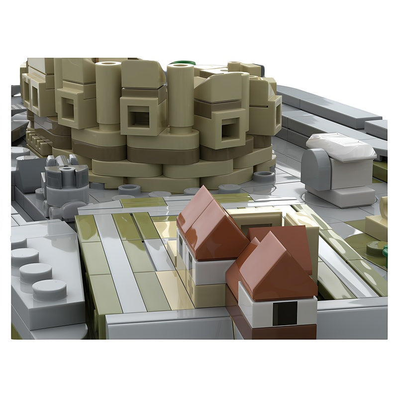 Microscale Rome Cityscape With Colosseum MOC Building Kit - 4