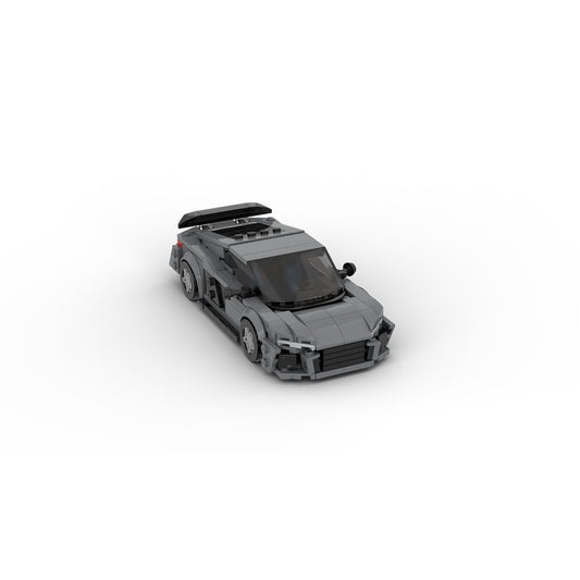 Mid-Engine Sports Coupe R8 MOC Building Kit - 1