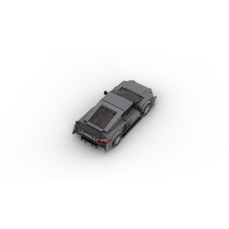Mid-Engine Sports Coupe R8 MOC Building Kit - 2