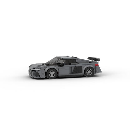 Mid-Engine Sports Coupe R8 MOC Building Kit - 3