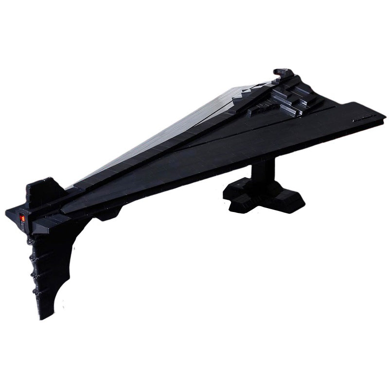 Mid-Scale Eclipse Capital Star Dreadnought Warship Building Kit | LEGO-Compatible MOC - 2