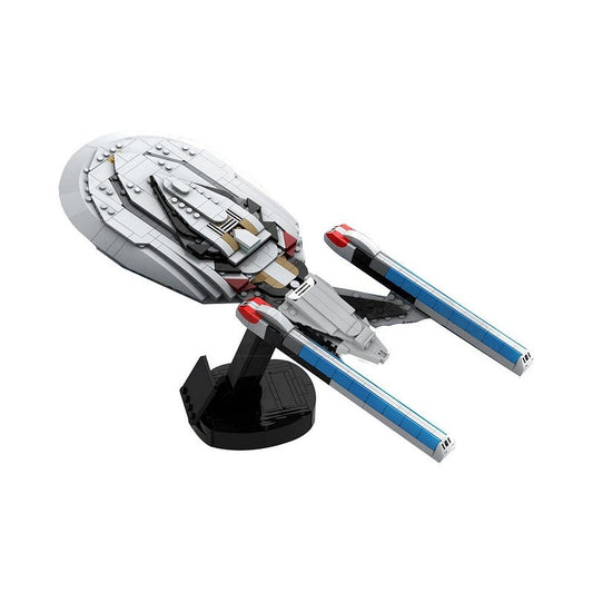 Midi Scale Galaxy Explorer Star Cruiser MOC Building Kit Spacecraft Model - 1