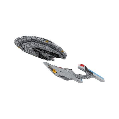Midi Scale Galaxy Explorer Star Cruiser MOC Building Kit Spacecraft Model - 6
