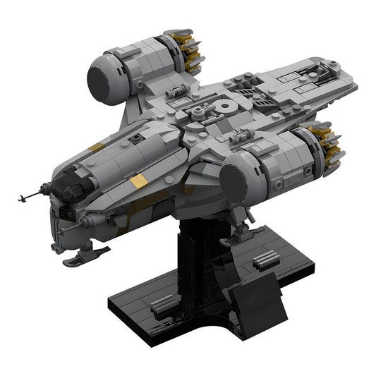 Midi-Scale Twin-Engine Armored Space Transport MOC Building Kit - 1