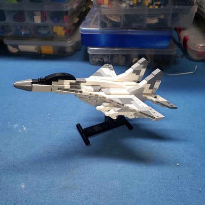 MiG-29 1:72 Fighter Jet MOC Building Kit - 3