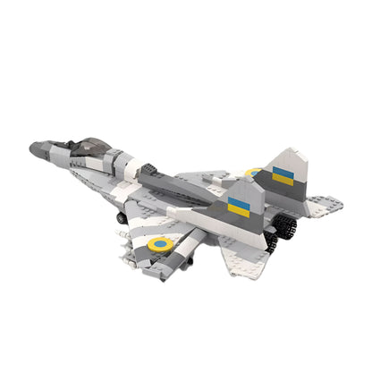 mig-29 fulcrum building set | moc-138804 - 1