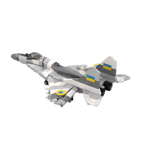 mig-29 fulcrum building set | moc-138804 - 1