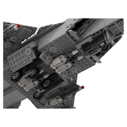 MiG-31 High-Speed Interceptor Fighter Jet MOC Building Kit - 4