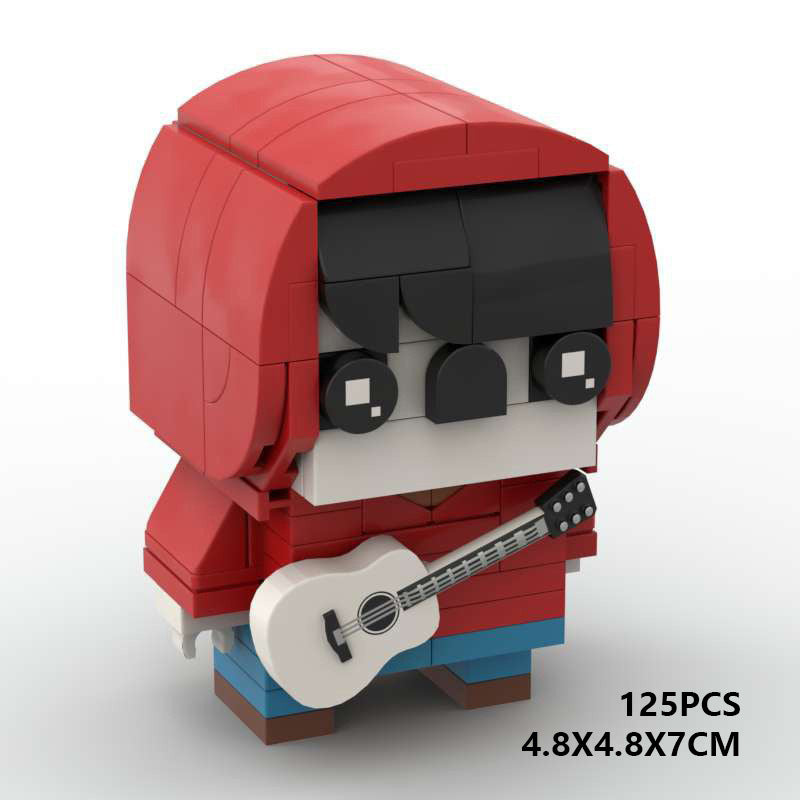 miguel brickheadz moc building set | coco lego compatible building set - 1