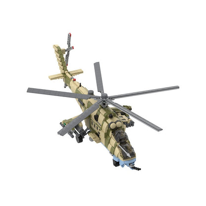 Mil-Mi35M Hind Attack Helicopter MOC Building Kit | Military Aircraft Model - 3