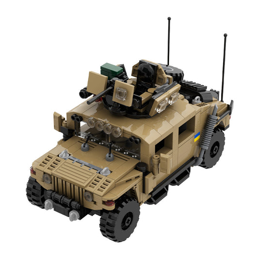 Military Off-Road Armored Vehicle MOC Building Kit 1
