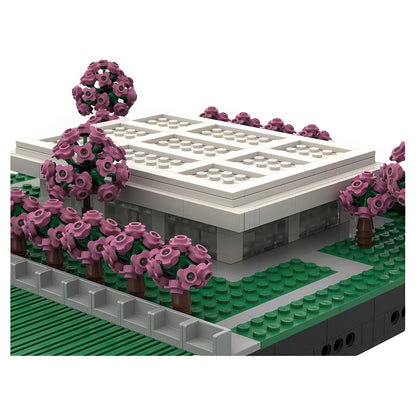 Miller House and Gardens 1:200 MOC Building Kit - 5