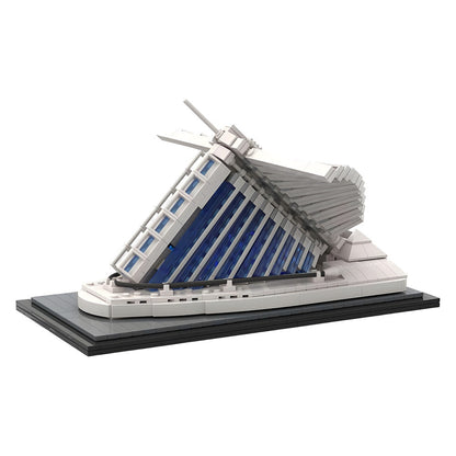 Milwaukee Art Museum – Quadracci Pavilion Building Kit | LEGO-Compatible MOC - 4