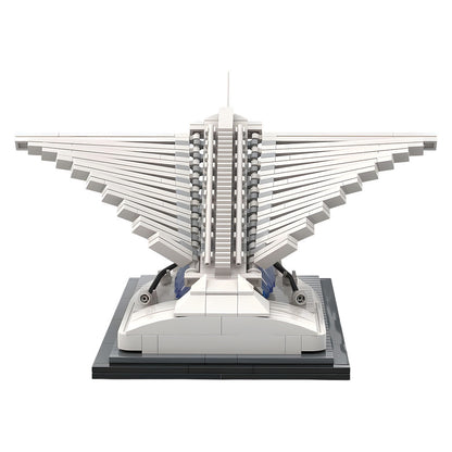 Milwaukee Art Museum – Quadracci Pavilion Building Kit | LEGO-Compatible MOC - 5
