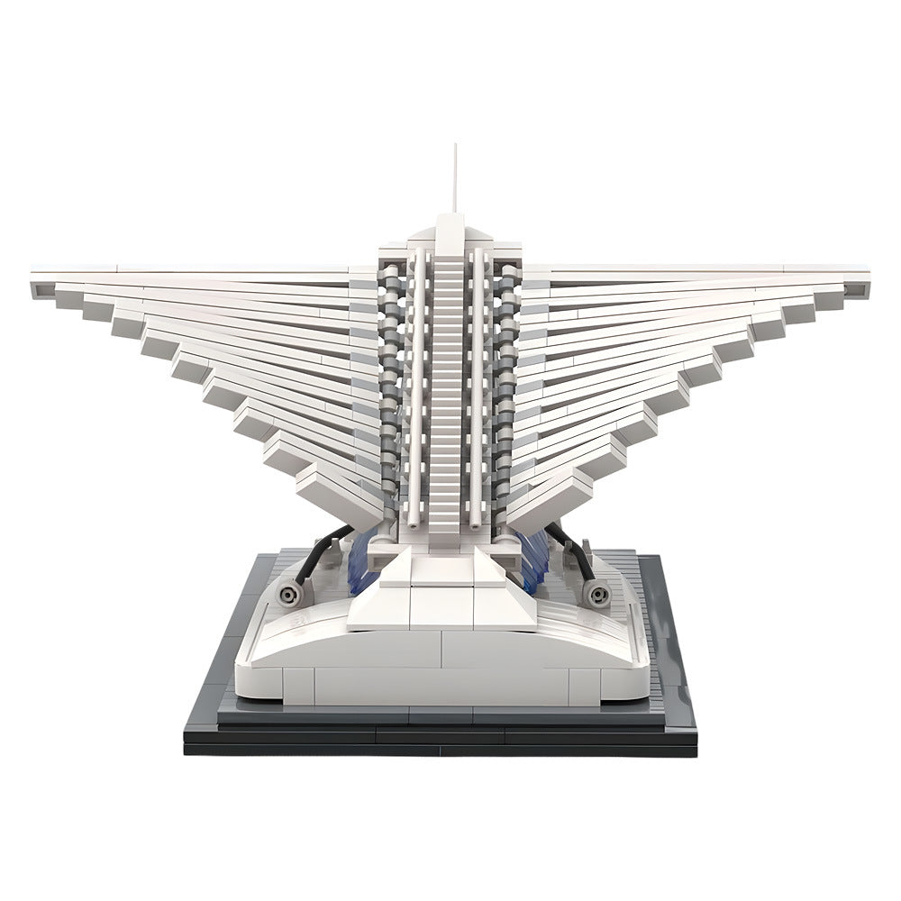 milwaukee art museum – quadracci pavilion building set | moc-201483 - 4