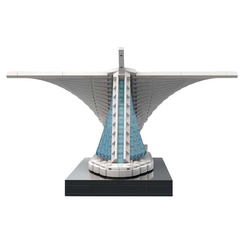 Milwaukee Art Museum Quadracci Pavilion MOC Architecture Building Kit - 2