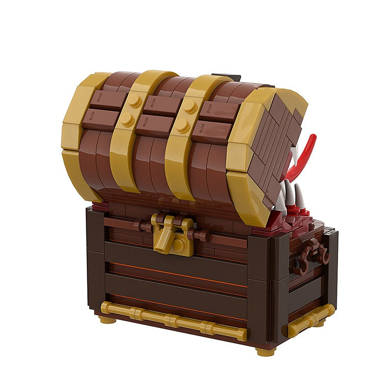 Mimic Treasure Chest Fantasy Monster MOC Building Kit - 2