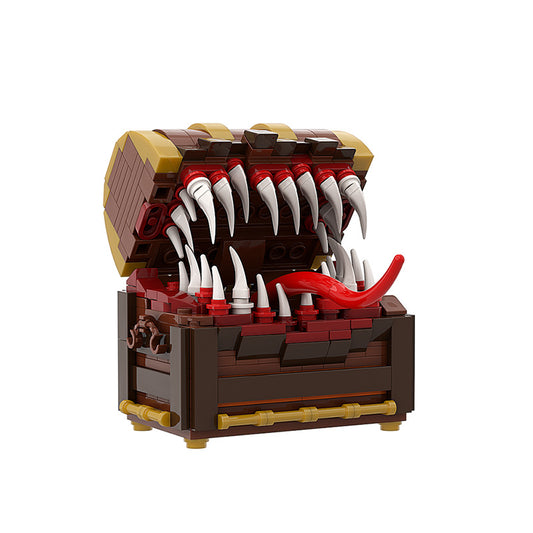 mimics treasure chest building set - dungeons & dragons - 4