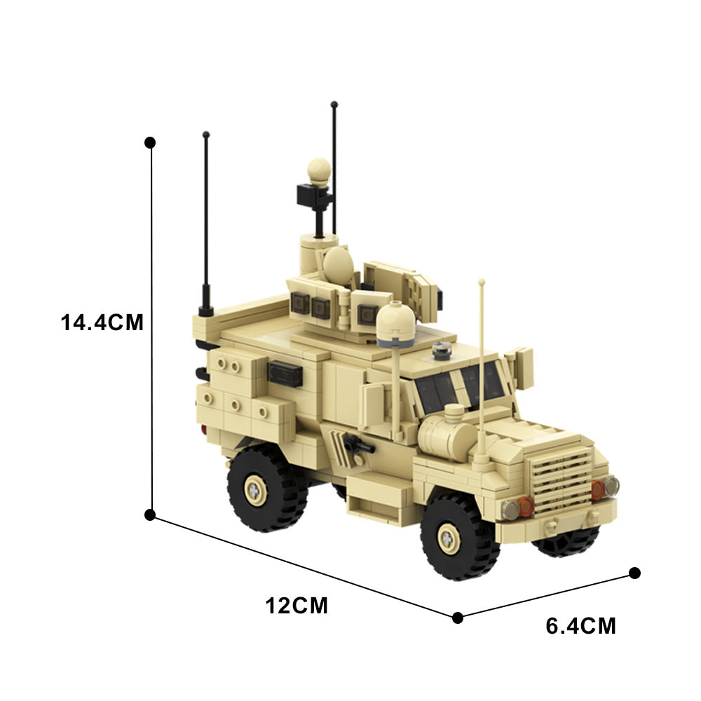 Mine Resistant Ambush Protected Vehicle Building Kit | LEGO-Compatible MOC - 5