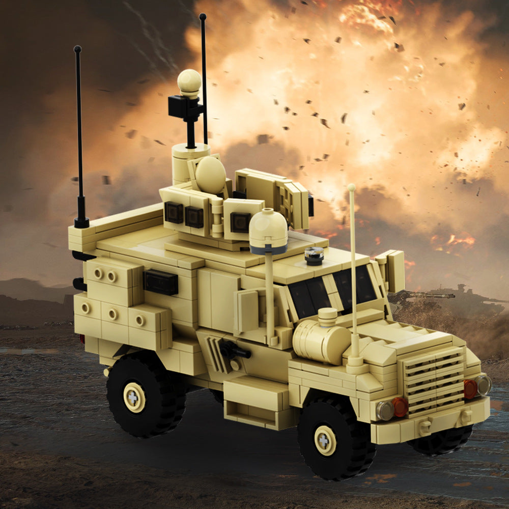 mine resistant ambush protected vehicle building set | moc-67376 - 3