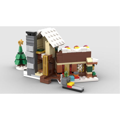 mini 10245 santa's workshop building set | moc-113271 - 2