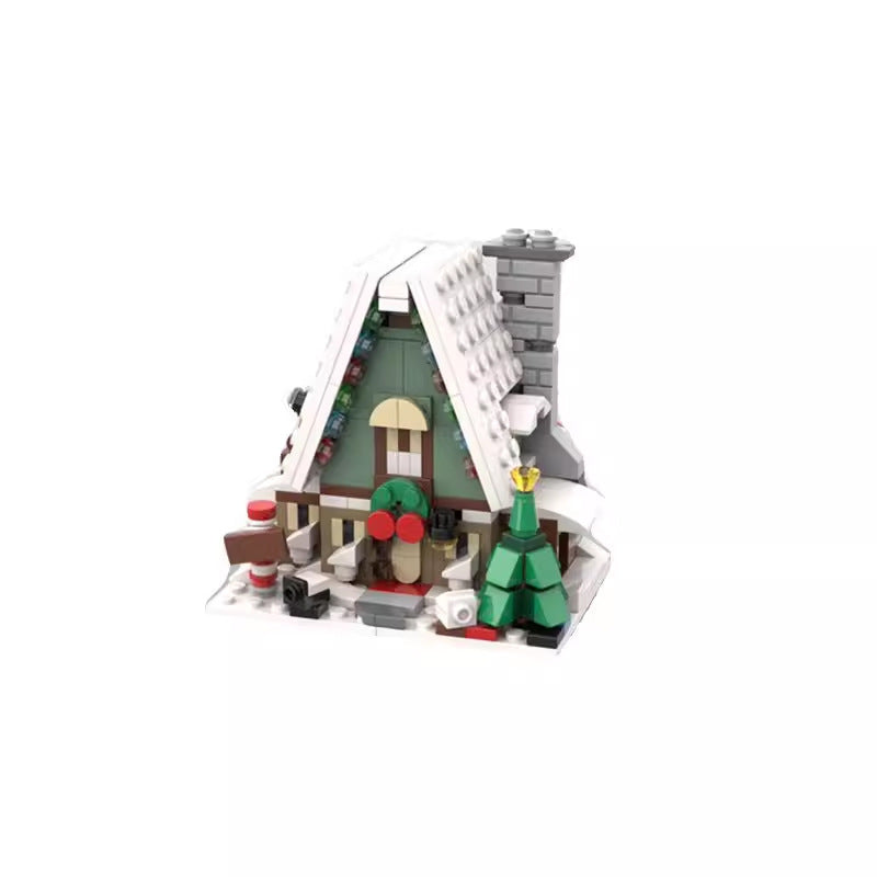 mini 10275 elf club house building set | moc-113280 - 4