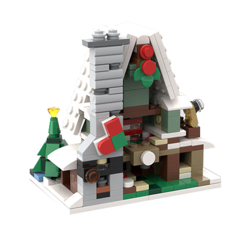 mini 10275 elf club house moc building set - 2