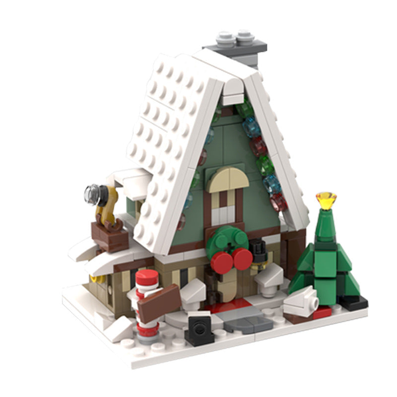 mini 10275 elf club house moc building set - 3