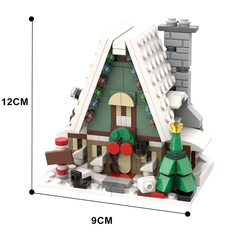mini 10275 elf club house moc building set - 4