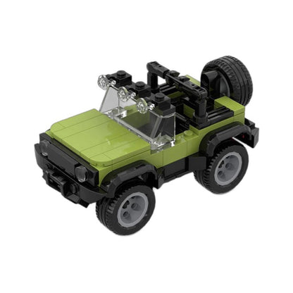 Mini 6-stud Cabriolet Off-Road Vehicle Building Kit | LEGO-Compatible MOC - 5